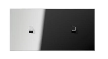 GCR12-200E22 Fatada de acoperire 2 posturi, chrome