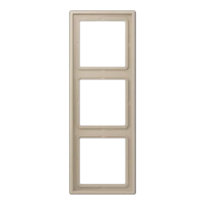 LC983243 Рамка для 3 модулей Les Couleurs® Le Corbusier, ombre naturelle claire (32142)