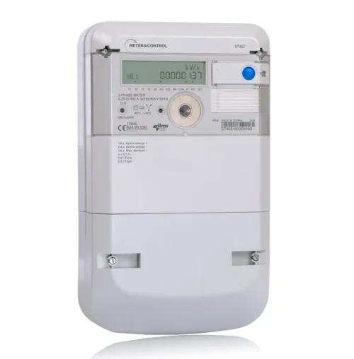 Трёхфазный электронный счётчик электроэнергии ST402D‑20A83R55‑4GR1O00010‑sc