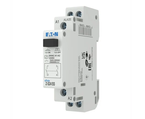 Releu control tensiune ecran digital cu indicator alb 50A 220V