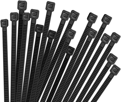 Benzi de stringere 290x7.5mm negre