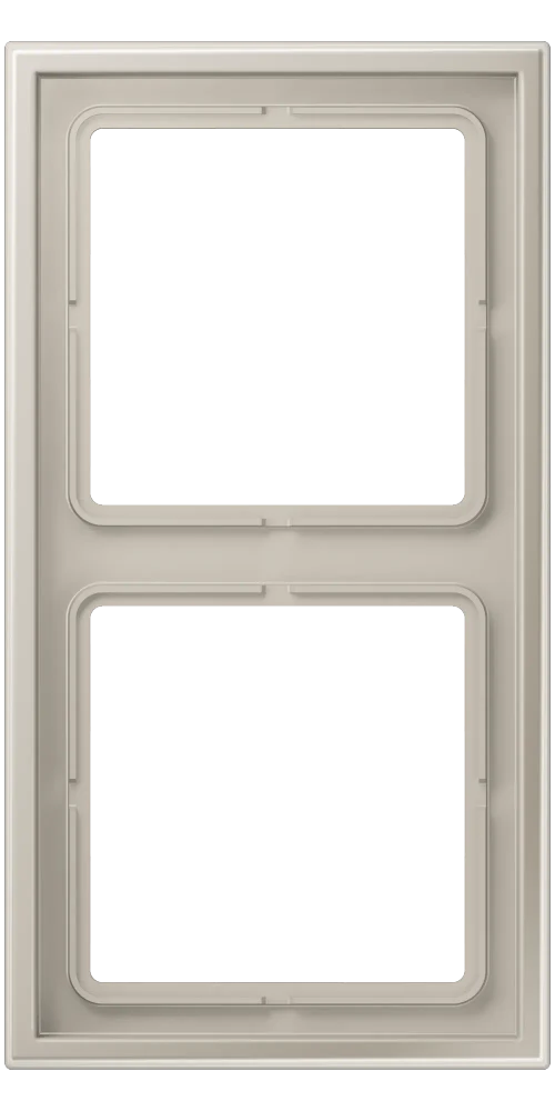 LSZES982BF Rama decor LS ZERO 2 locuri, stainless steel