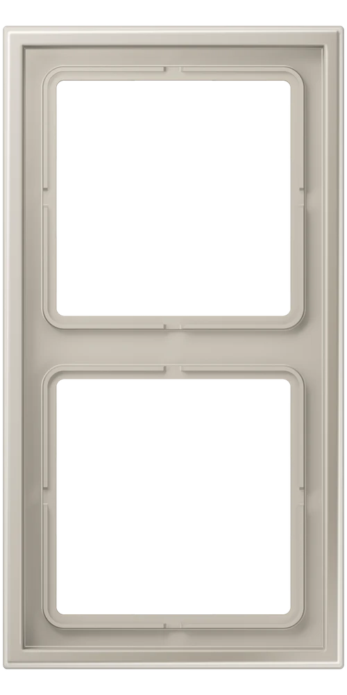 LSZES982BF Rama decor LS ZERO 2 locuri, stainless steel