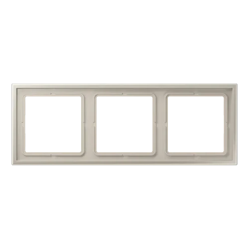 LSZES983BF Rama decor LS ZERO 3 locuri, stainless steel