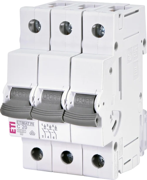 Автоматический выключатель ETIMAT C20/3 (6 kA)