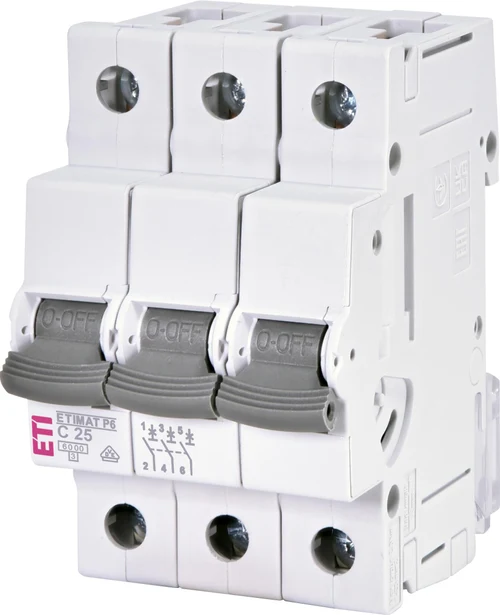 Автоматический выключатель ETIMAT C25/3 (6 kA)
