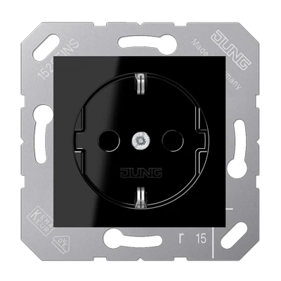 CD5120BFSW Розетка Schuko 16 А, черная