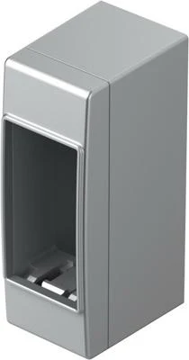 Cutie aparenta argintiu 1mod IP20(AC11ES-U)