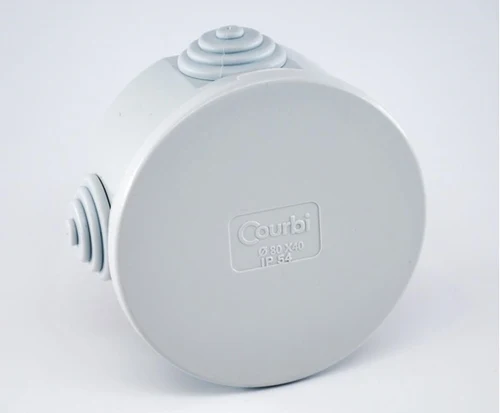 Doze etanse de derivatie rotunda 80x40 IP54 gri (60 buc/cut)