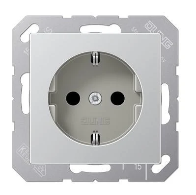 A1520AL Priza Schuko 16 А, aluminiu
