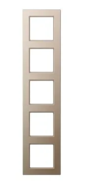 AC585CH Rama decor 5 locuri, sampanie