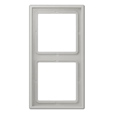 LC982205 Рамка для 2 модулей Les Couleurs® Le Corbusier, gris clair 31 (32013)