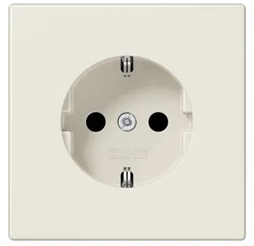 LS1520KI Розетка Schuko 16A с защитой, слоновая кость