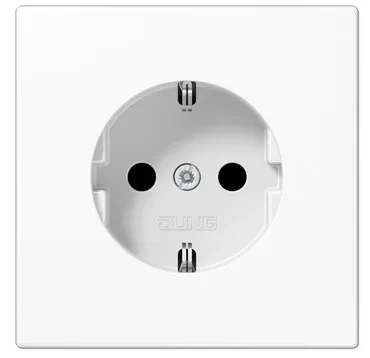 LS1520KIWW Розетка Schuko 16А с защитой, белый