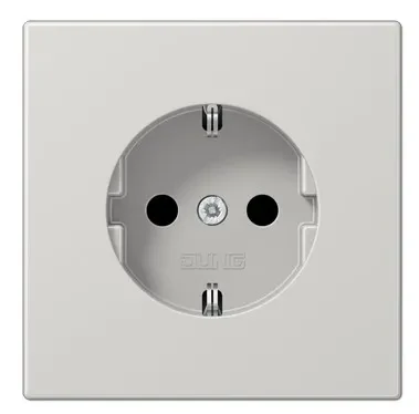 LS1520LG Розетка Schuko 16 А, светло-серый