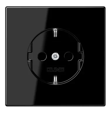 LS1520SW Розетка Schuko 16 А, черный