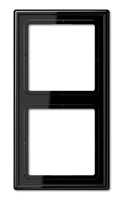 Рамка для 2 модулей, LS 990, черный