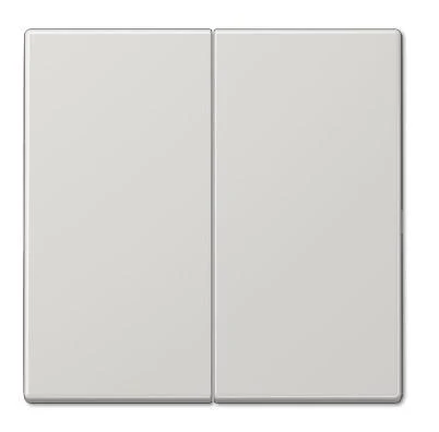 LS995LG Clapa intrerupator/buton dublu, gri deschis