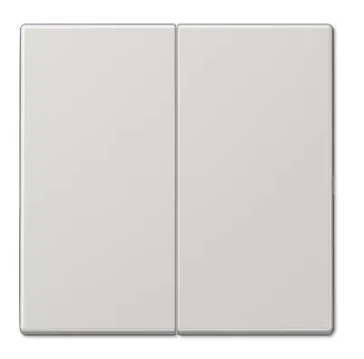 LS995LG Clapa intrerupator/buton dublu, gri deschis