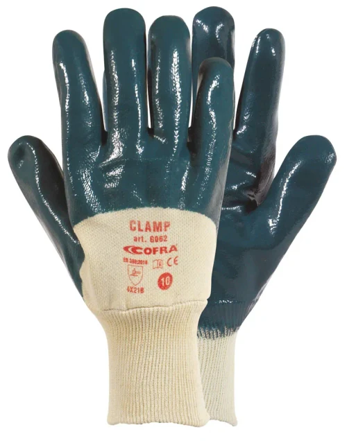 Перчатки с нитриловым покрытием CLAMP G062