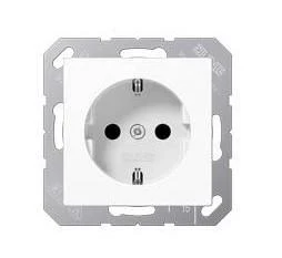 EP1420KIWW Priza Schuko 16 А cu protectie, alb