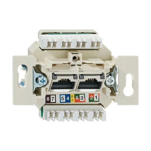 EPUAE8-8UPOK6US Priza Internet cat 6, 2 terminale