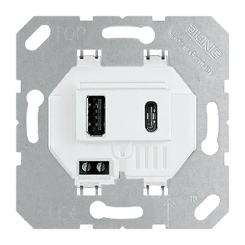 USB15CAWW Modul de încărcare USB dual alb