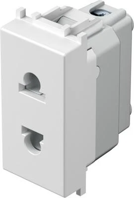 Розетка евро/американская + KS 2P 16A белый (VM21PW-U)