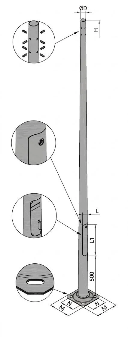 Pilon CС 7м 76/174/2