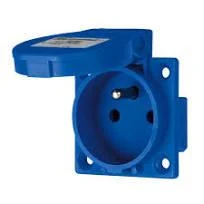 Стационарная розетка 220V, 2P, 16A