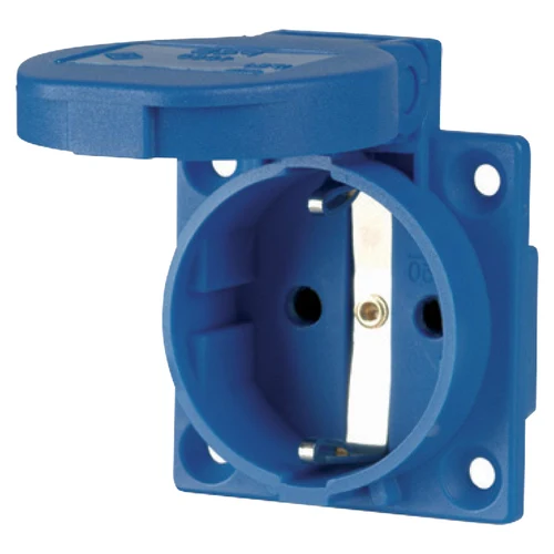 Стационарная розетка 220V, 2P+N, 16A
