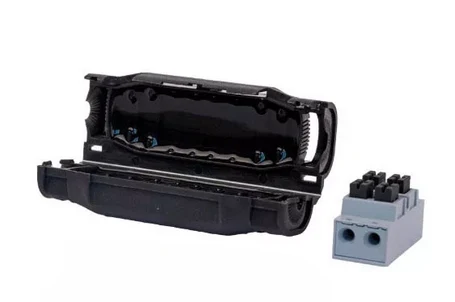 Mufa gel cu bloc de conectare 2 fire EASYCELL-2V (0,5mm²-1,5mm²)
